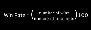 Win Rate Formula